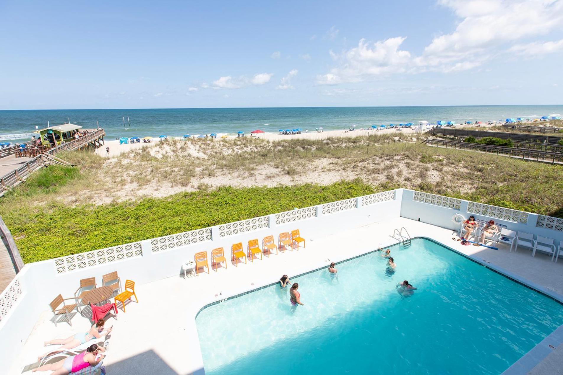 קרולינה ביץ' Golden Sands Oceanfront Hotel מראה חיצוני תמונה